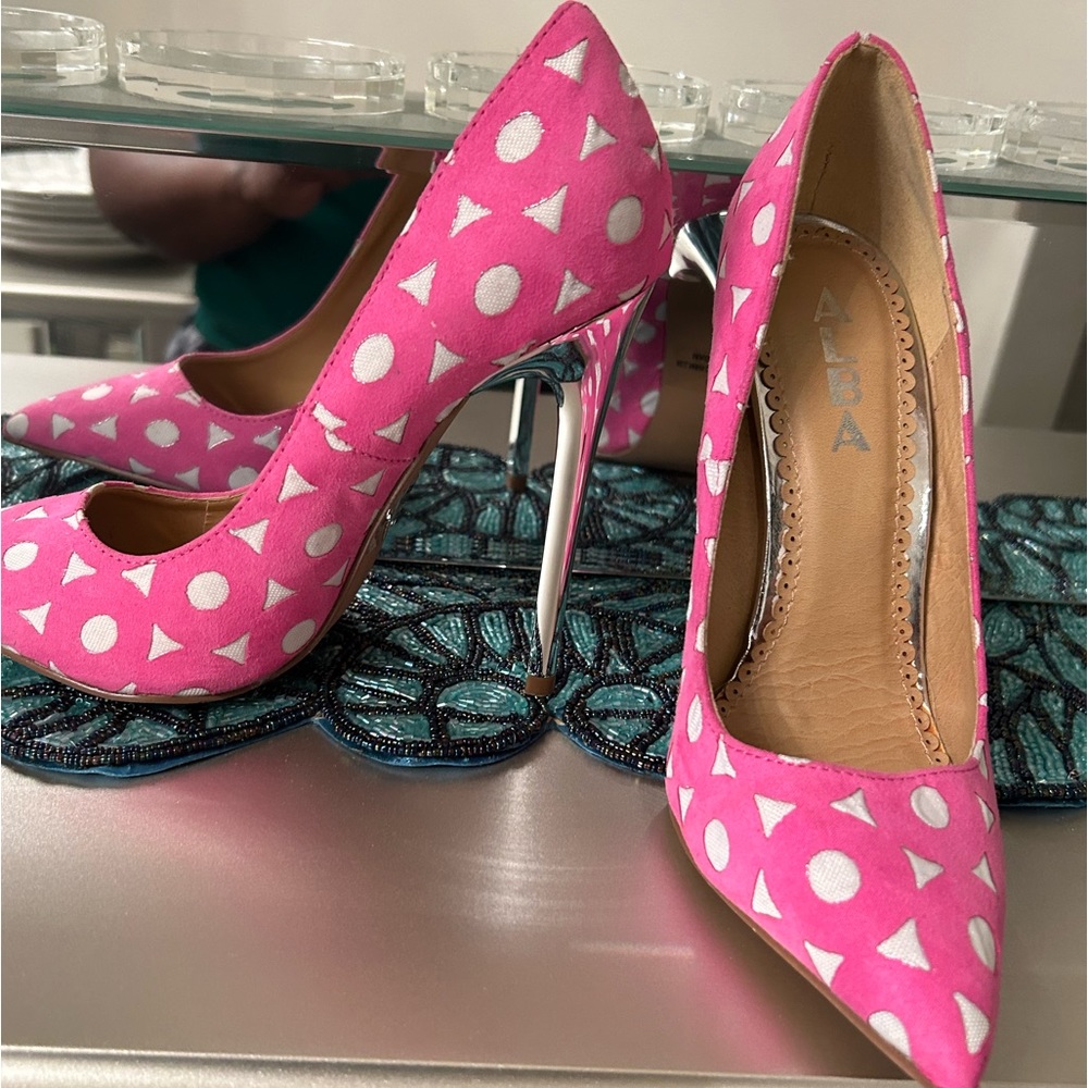 ALBA Pink heels 💕